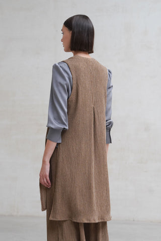 Siena camel vest