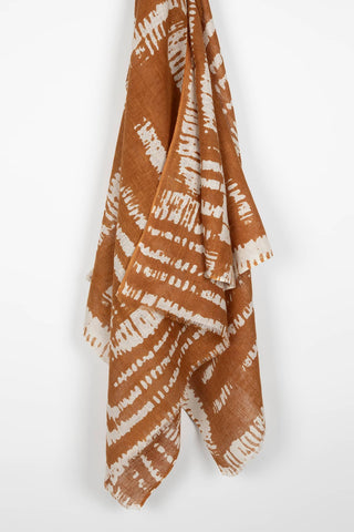 PAÑUELO ELISA MOSTAZA