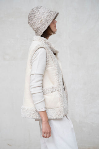 CHALECO CORTO REVERSIBLE