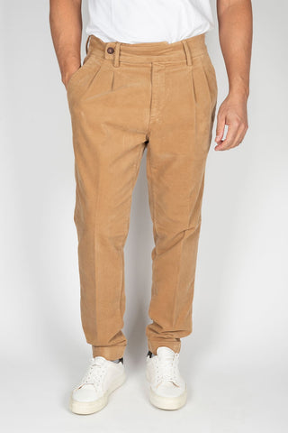 PANTALÓN  PAUL MIRANDA CAMEL PINZAS
