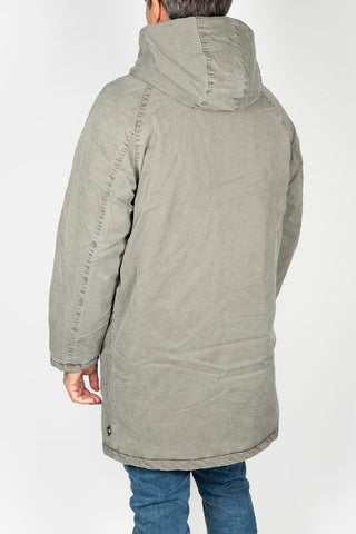 GABARDINA CRUZADA KEELING GRIS MARENGO