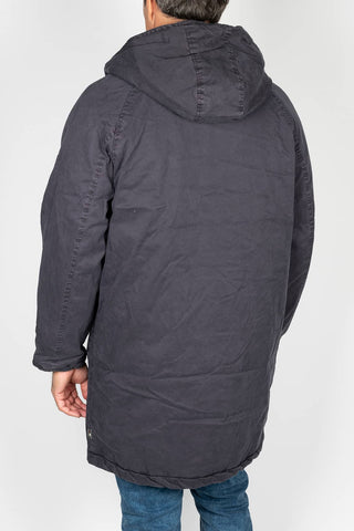 GABARDINA CRUZADA KEELING GRIS