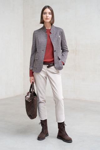 Modena wool and cashmere cherry sweater