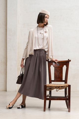 Lerici chocolate skirt