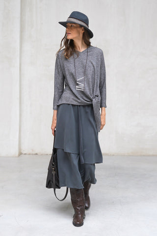 Anthracite grey Ancona sweater