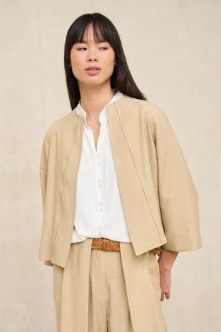 Chaqueta Selene beige