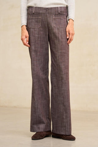 Xena brown denim pants
