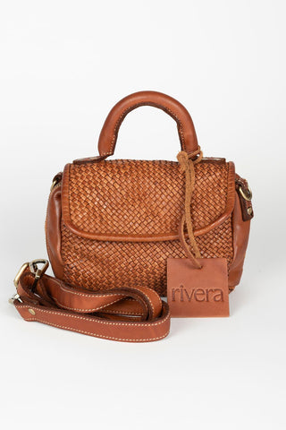 Bruna mini camel bag