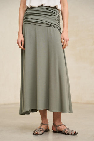 Kaia Khaki Skirt