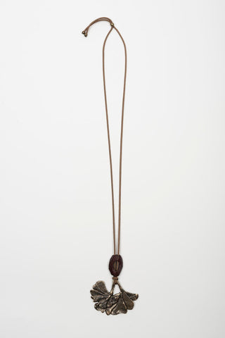 Gineva Brass Necklace