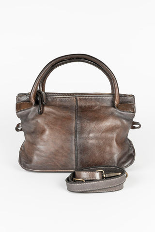 Bolso Mesti mini marrón envejecido