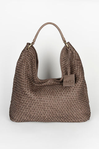 Bolso Valeria topo de hombro trenzado maxi mujer