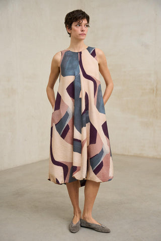 Vestido Calirea estampado