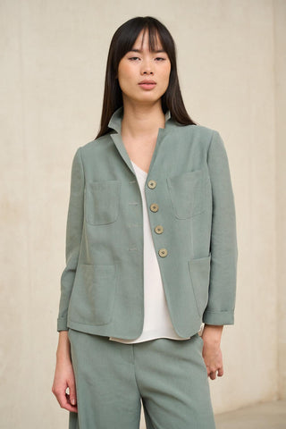 Alva jacket, sage green
