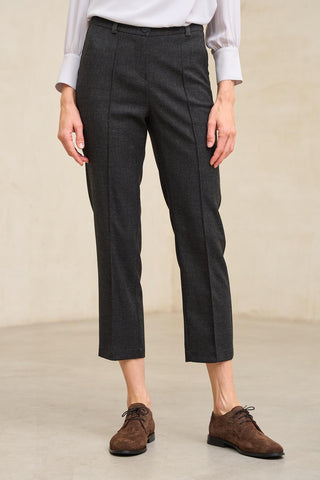 Leto charcoal gray pants