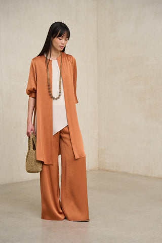 Náyade Terracotta Long Blazer