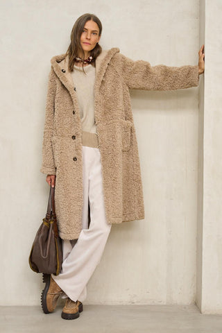 Abrigo Montara beige reversible