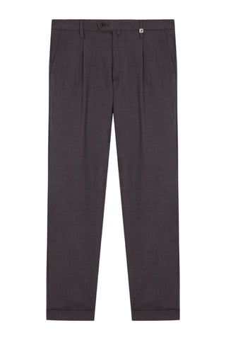 PANTALON MYTHS GRIS BAJO VUELTA