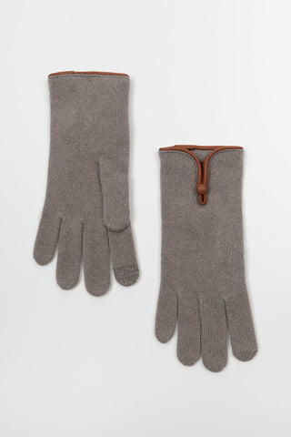 GUANTES LANA TAUPE