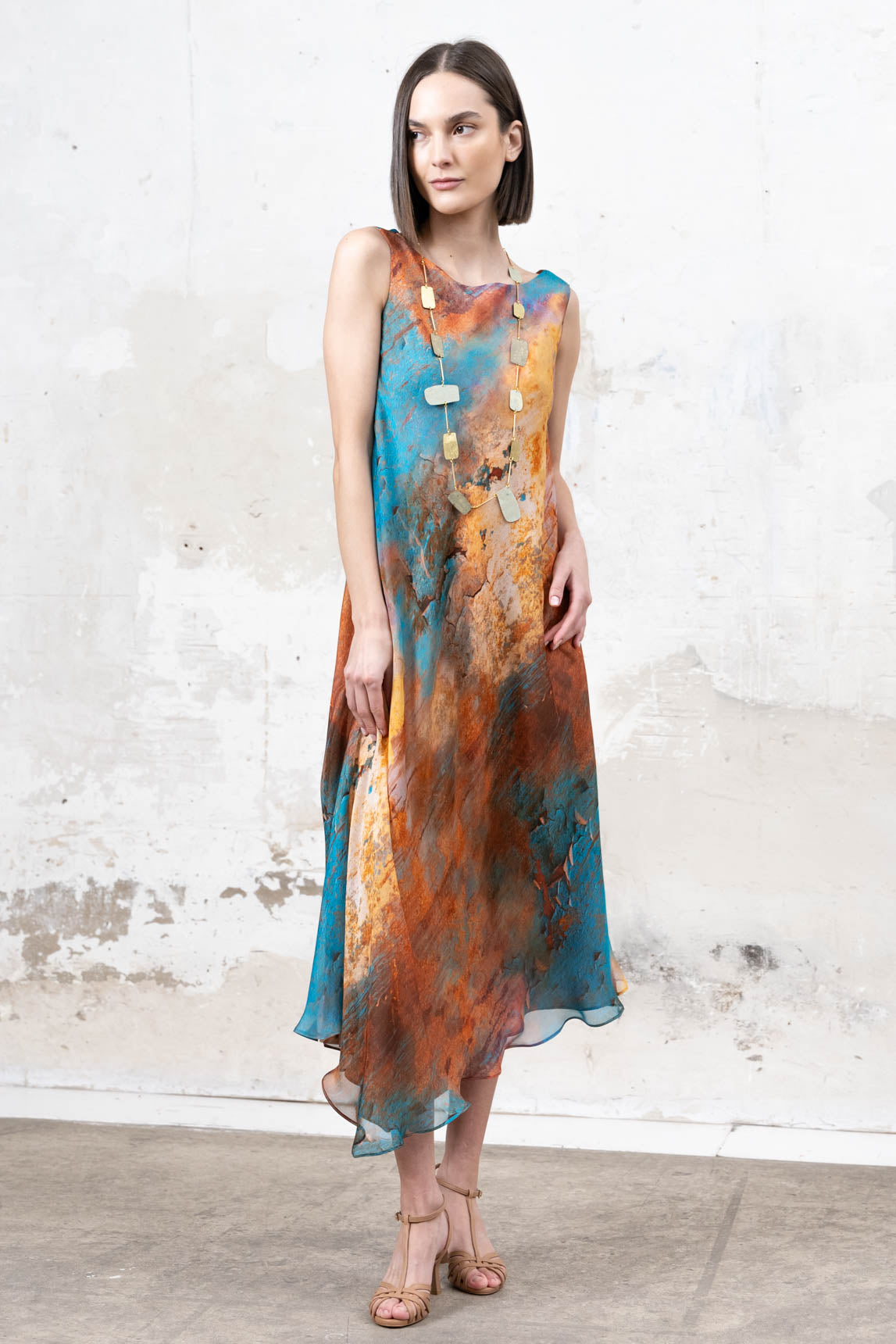 Hyères blue dress Rivera - Main Image