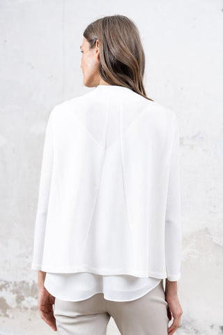 CHAQUETA PUNTO BLANCO