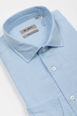 CAMISA ALLEY DOCKS CELESTE