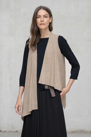 CHALECO ASIMÉTRICO MARINO