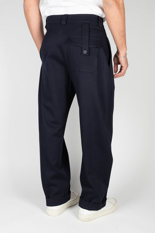 PANTALON HOMBRE ANCHO AZUL