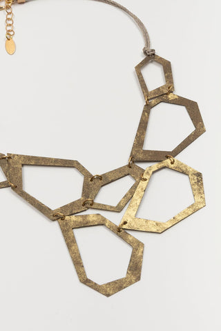 Collar Ferreira dorado FL Private Collection