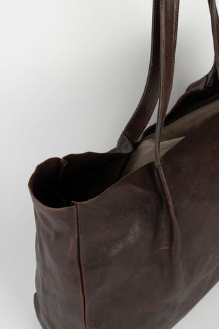 Lorva women's brown leather handbag