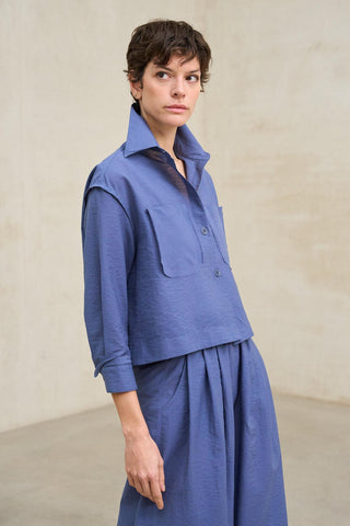 Camisa Brisa azul marino