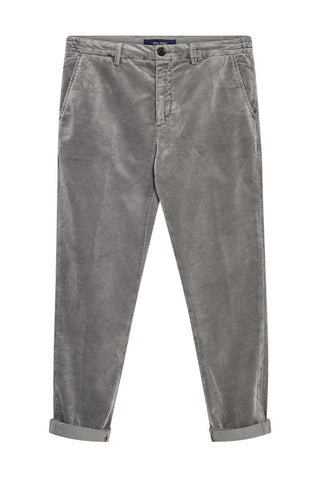 Pantalón de pana Tovel gris claro Mos Mosh