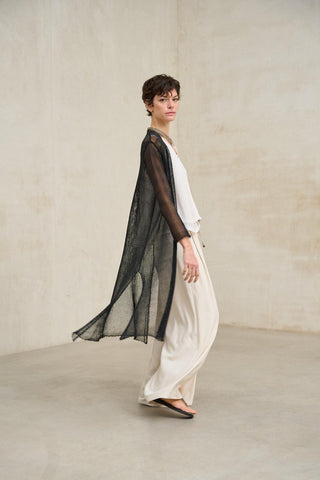 Levita de punto Avenel negro