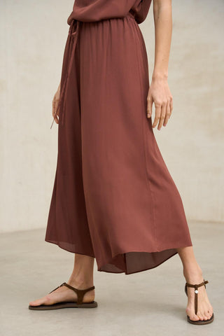 Ailén terracotta skirt