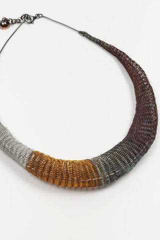 Veiral Multicolour Mesh Necklace