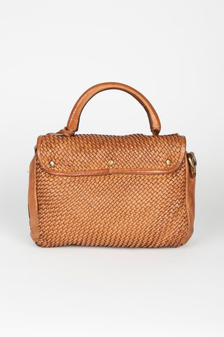Bruna camel handbag