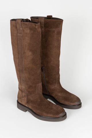 Faby dark brown boot
