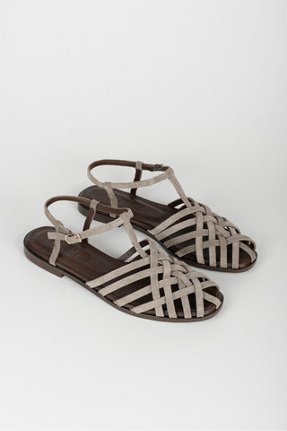 Lareth Grey Fisherman Sandal