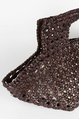 Bolso Saelis cuero marrón