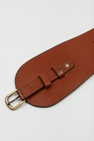 Fajín Talía camel coñac