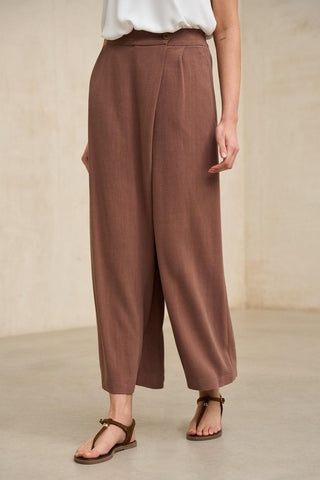 Narel terracotta trousers