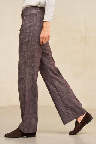 Xena brown denim pants