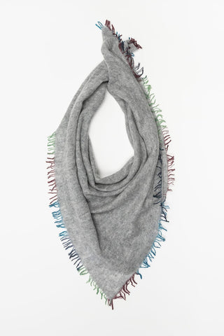 Damiel gray scarf