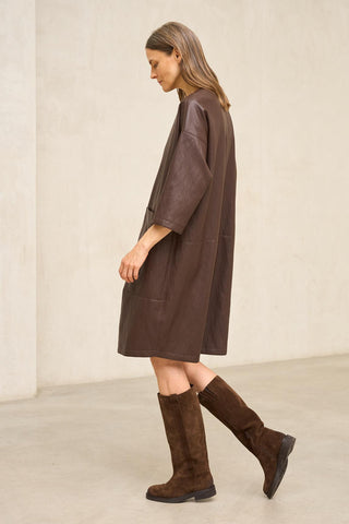 Mavendra brown dress