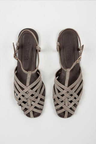 Lareth Grey Fisherman Sandal