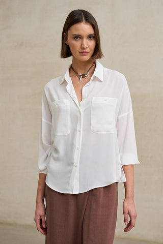 Arlen white shirt
