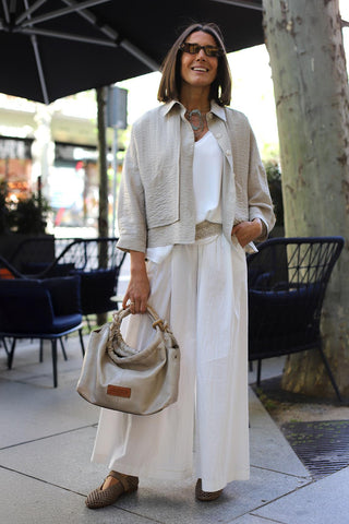 Drift white trousers