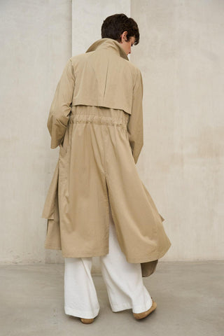 Lierna beige trench coat