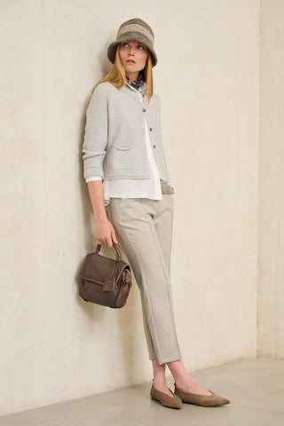 Wanda taupe flats
