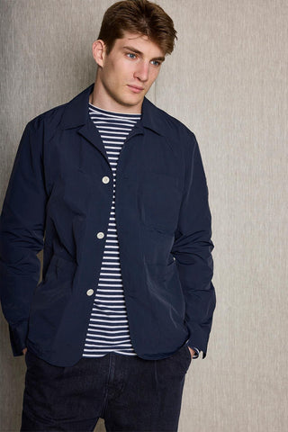 Koike navy blue shirt